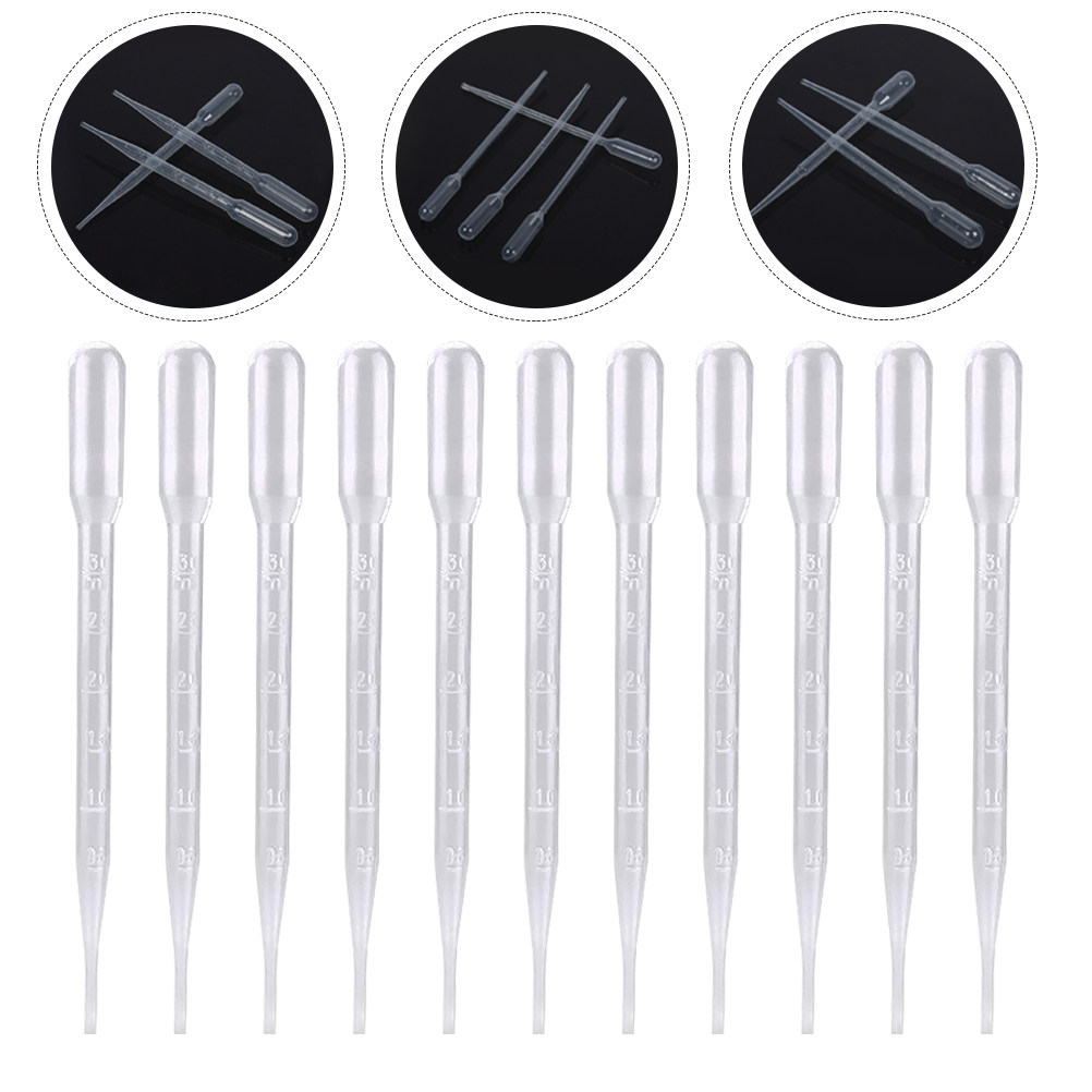 Essential Oil Blend - 300Pcs 3Ml Plastic Pipette Droppers Graduated