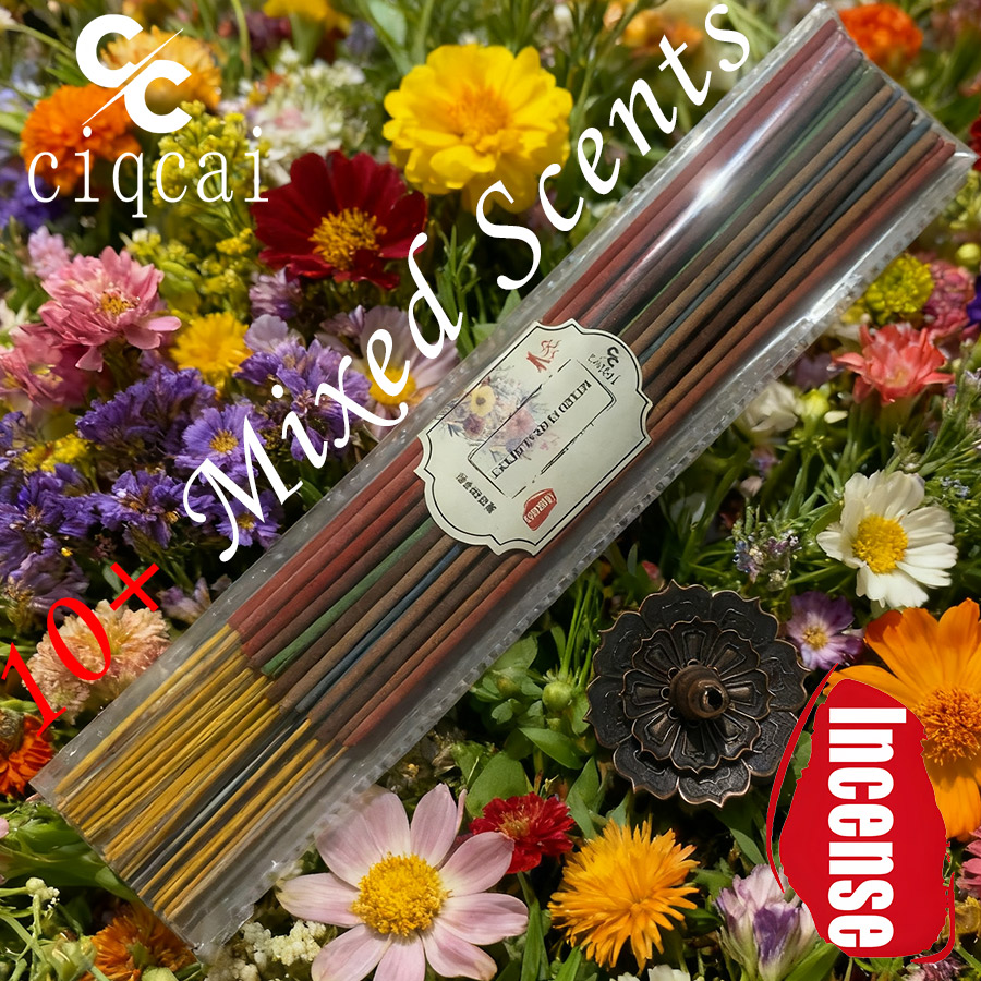 Home Fragrance Vanilla Musk - Mixed-Flavor High-Quality Incense Sticks, 25.5cm Extended