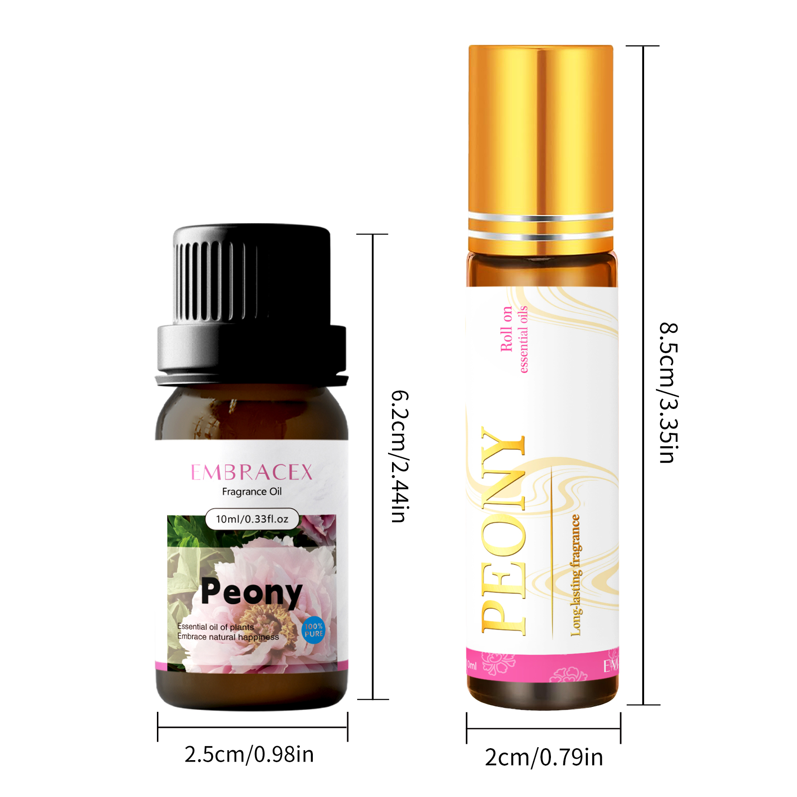 2PC/1PC 10ml Peony Essential O - Essential Oil Blend ulasan dan harga