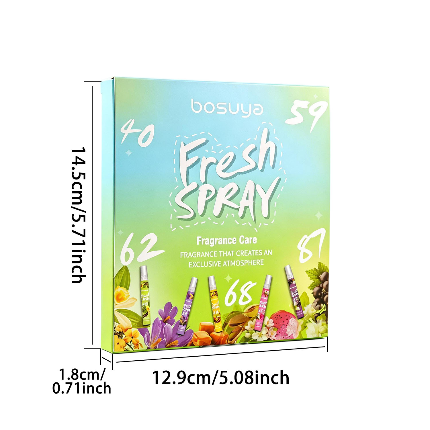 5pcs Flower and Fruit Fragranc - Home Fragrance Gift ulasan dan harga