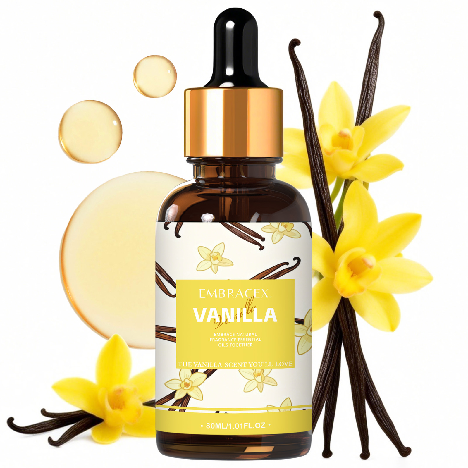 30ml Vanilla Essential Oil For - Home Fragrance Gift ulasan dan harga