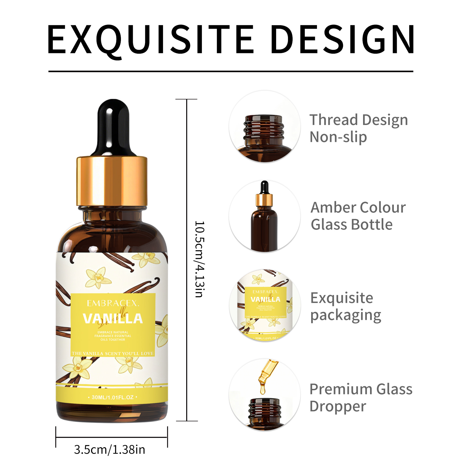 30ml Vanilla Essential Oil For - Home Fragrance Gift ulasan dan harga