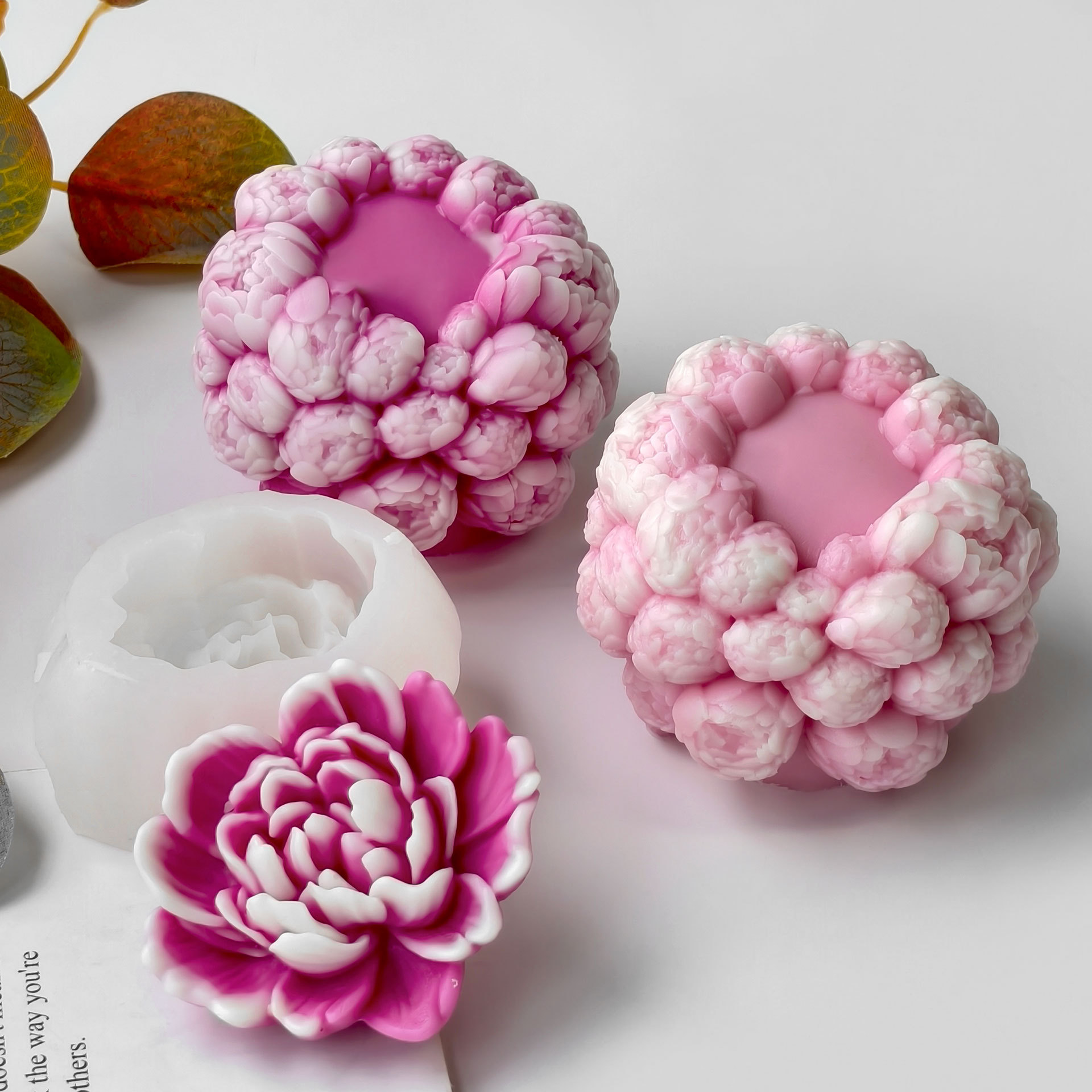 DIY Rose Flowers Silicone Mold - Home Fragrance Rose ulasan dan harga