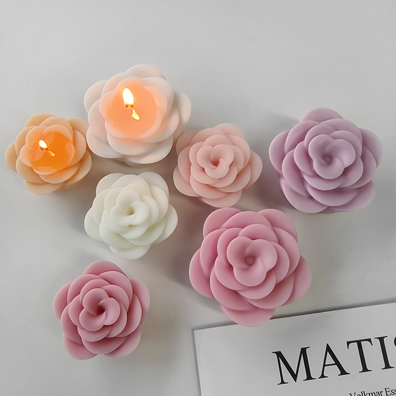 DIY Rose Flowers Silicone Mold - Home Fragrance Rose ulasan dan harga