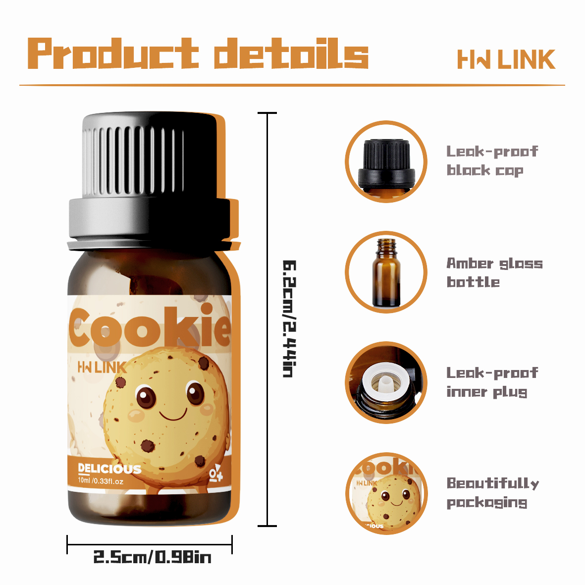 10ml Cookie Essential Oils  fo - Home Fragrance Gift ulasan dan harga