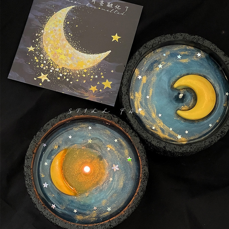 Melting Moon Scented Candle Ha - Home Fragrance Gift ulasan dan harga