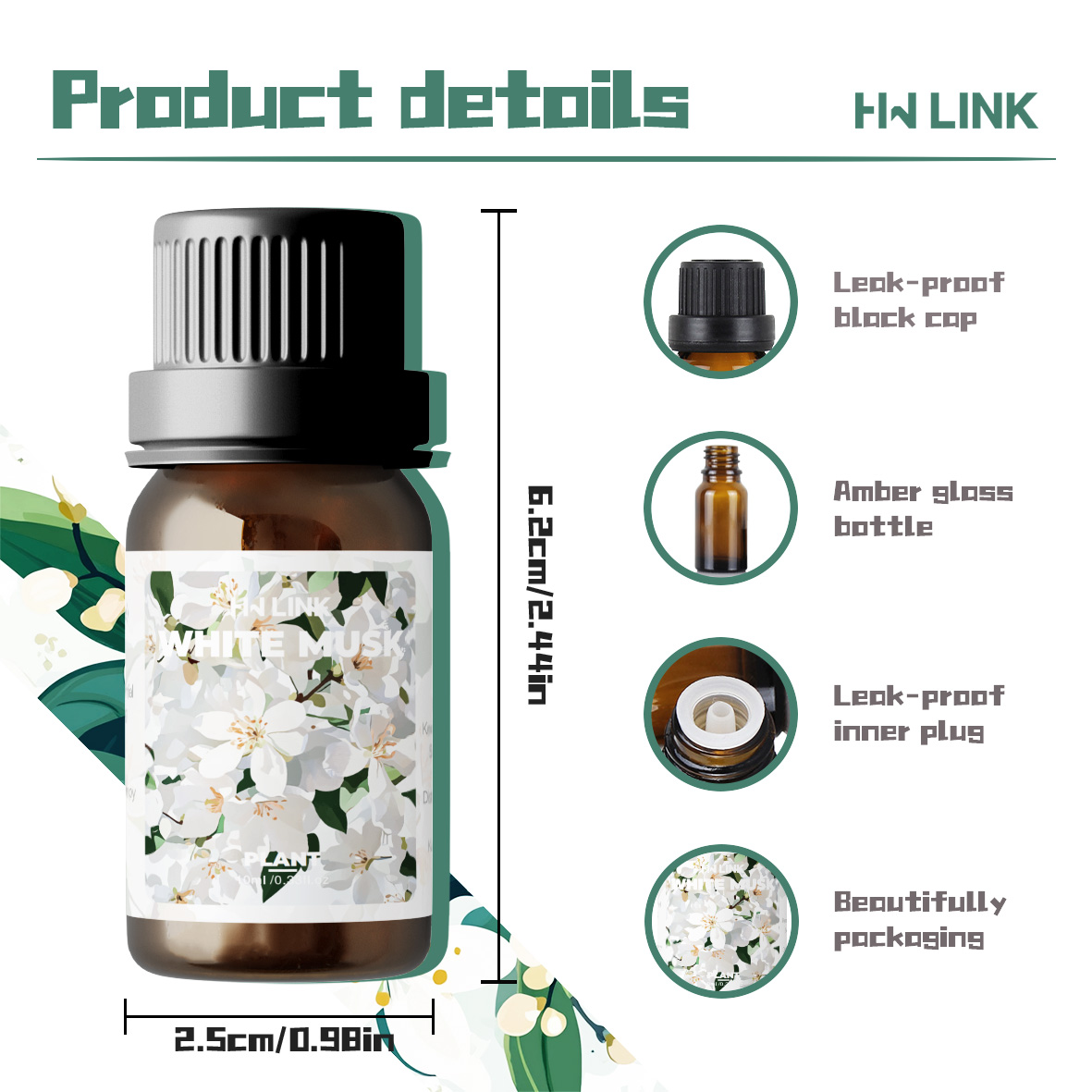 White Musk Essential Oils 10ml - Essential Oil Blend ulasan dan harga