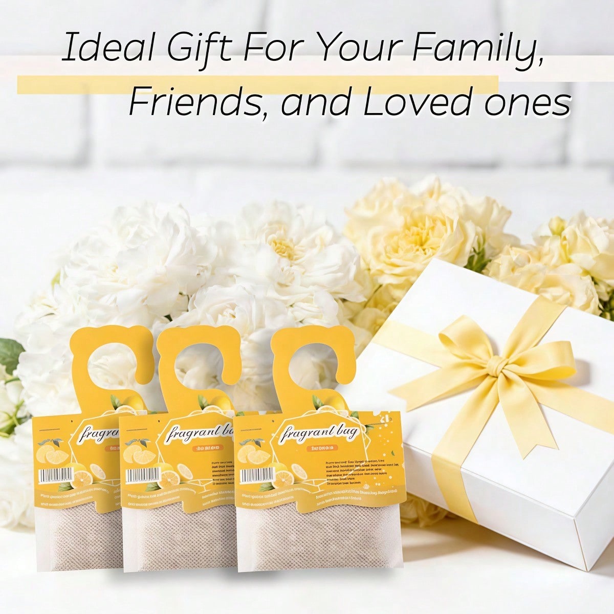 Hanging Lemon Scented Sachets, - Home Fragrance Janzen ulasan dan harga