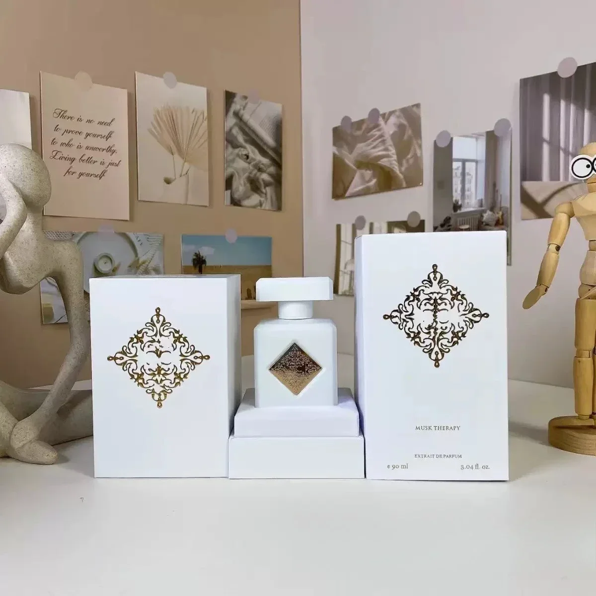 90ML Niche Unisex Initio Perfu - Home Fragrance Vanilla Musk ulasan dan harga