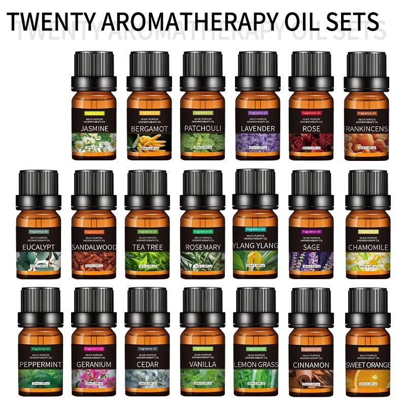 20 Kinds Aromatherapy Essentia - Home Fragrance Rose ulasan dan harga