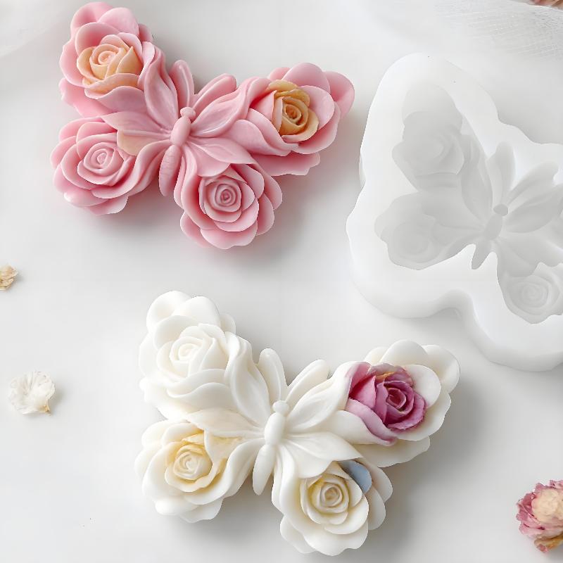 DIY Rose Butterfly Form Silico - Home Fragrance Rose ulasan dan harga