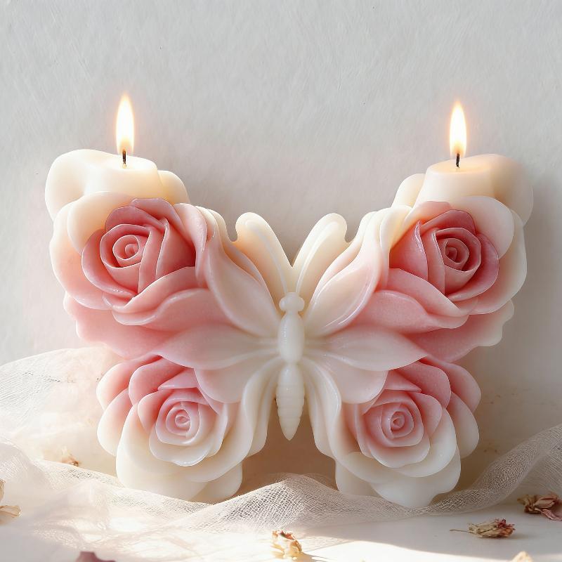 DIY Rose Butterfly Form Silico - Home Fragrance Rose ulasan dan harga