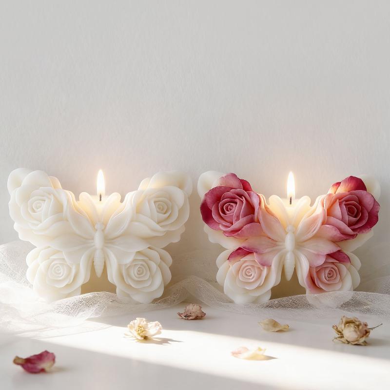 DIY Rose Butterfly Form Silico - Home Fragrance Rose ulasan dan harga