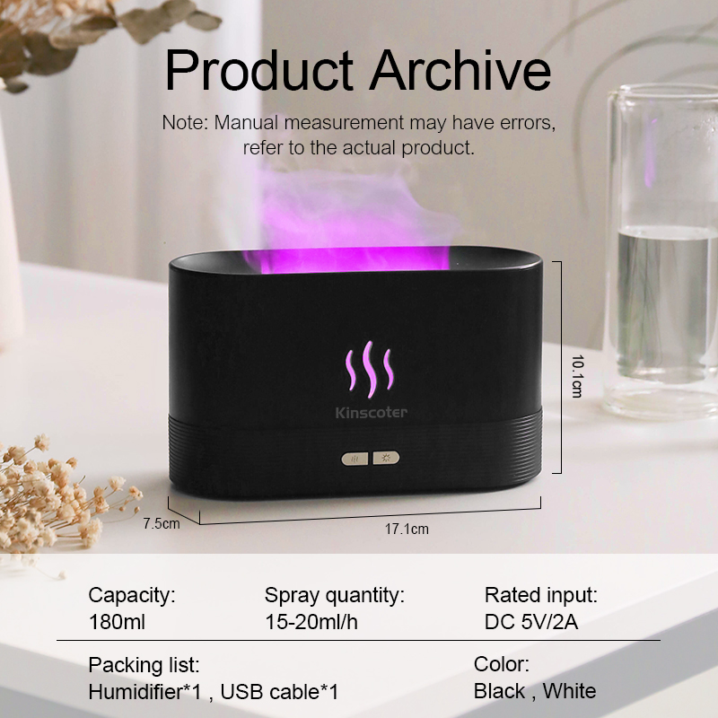 USB Desktop Flame Aroma Diffus - Home Fragrance Products ulasan dan harga