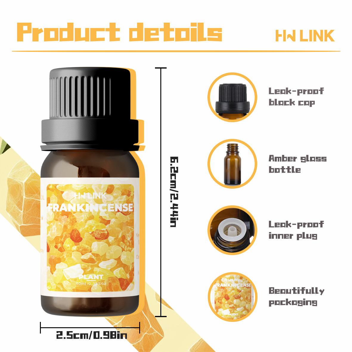 Frankincense Essential Oil 10m - Home Fragrance Gift ulasan dan harga